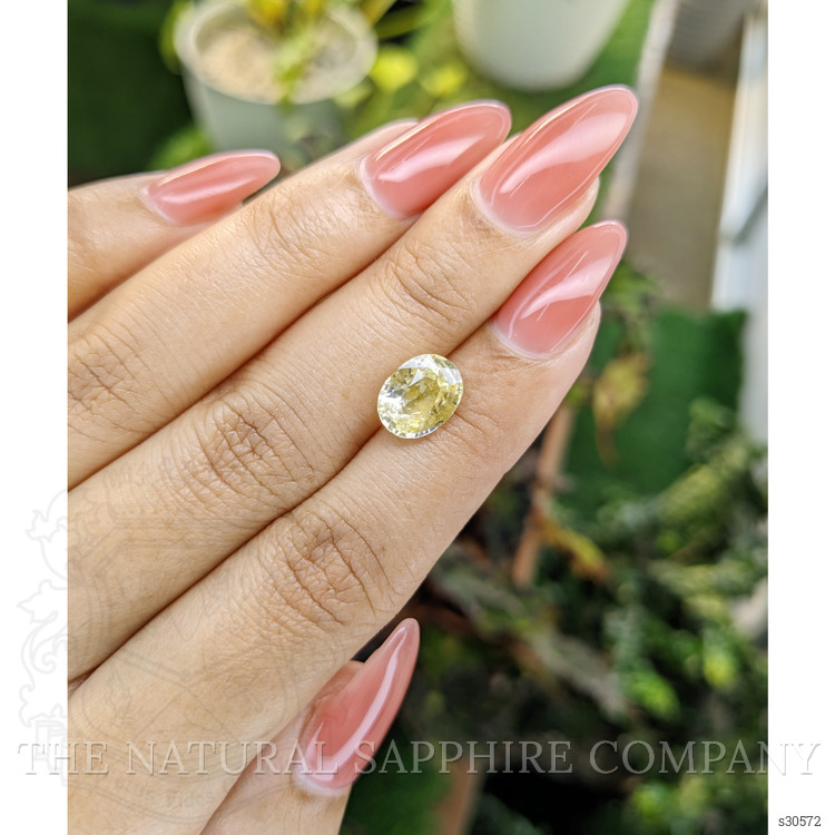3.12 Ct. Yellow Sapphire from Ceylon (Sri Lanka)