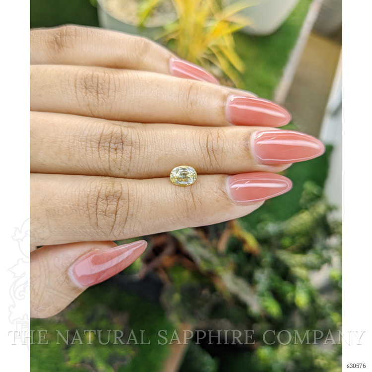 1.42 Ct. Yellow Sapphire from Ceylon (Sri Lanka)