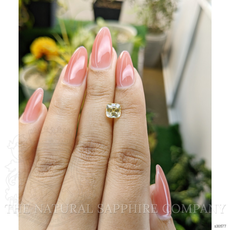 1.50 Ct. Yellow Sapphire from Ceylon (Sri Lanka)