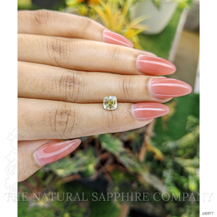 1.50 Ct. Yellow Sapphire from Ceylon (Sri Lanka)