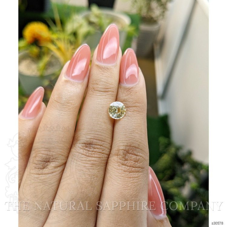 1.72 Ct. Yellow Sapphire from Ceylon (Sri Lanka)