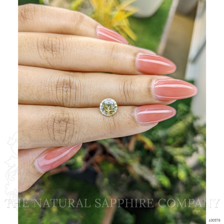 1.72 Ct. Yellow Sapphire from Ceylon (Sri Lanka)