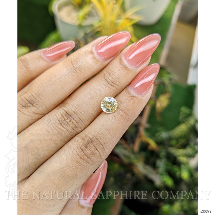 1.72 Ct. Yellow Sapphire from Ceylon (Sri Lanka)
