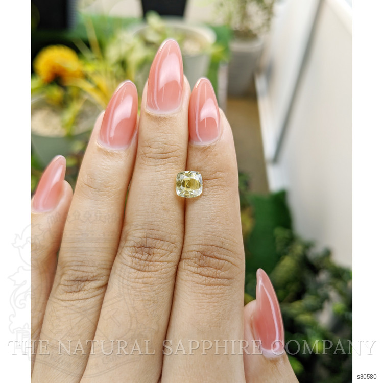 1.98 Ct. Yellow Sapphire from Ceylon (Sri Lanka)