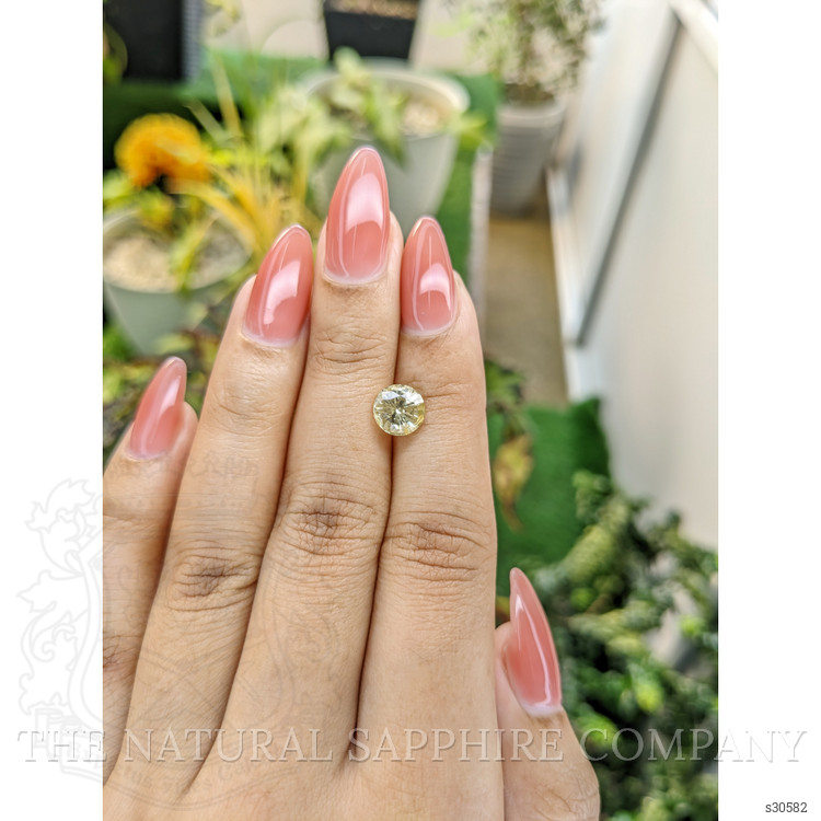 2.01 Ct. Yellow Sapphire from Ceylon (Sri Lanka)