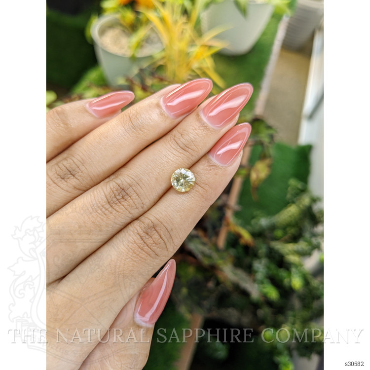 2.01 Ct. Yellow Sapphire from Ceylon (Sri Lanka)