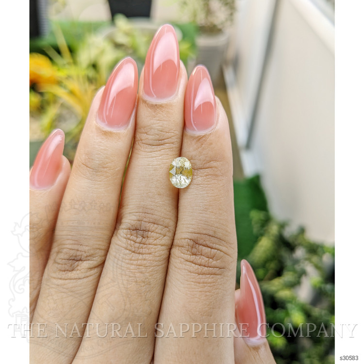 2.15 Ct. Yellow Sapphire from Ceylon (Sri Lanka)