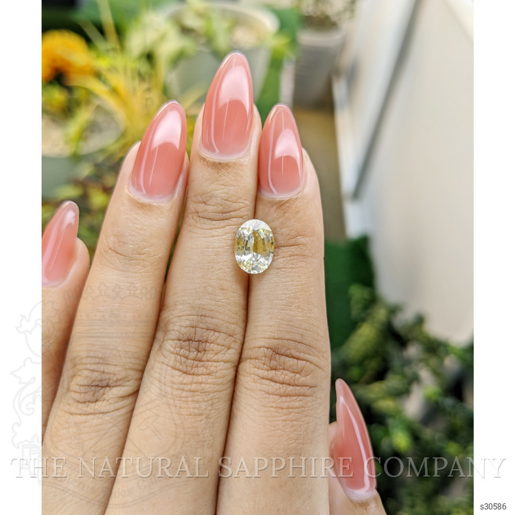 2.46 Ct. Yellow Sapphire from Ceylon (Sri Lanka)
