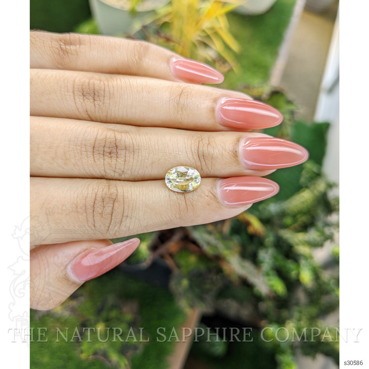 2.46 Ct. Yellow Sapphire from Ceylon (Sri Lanka)