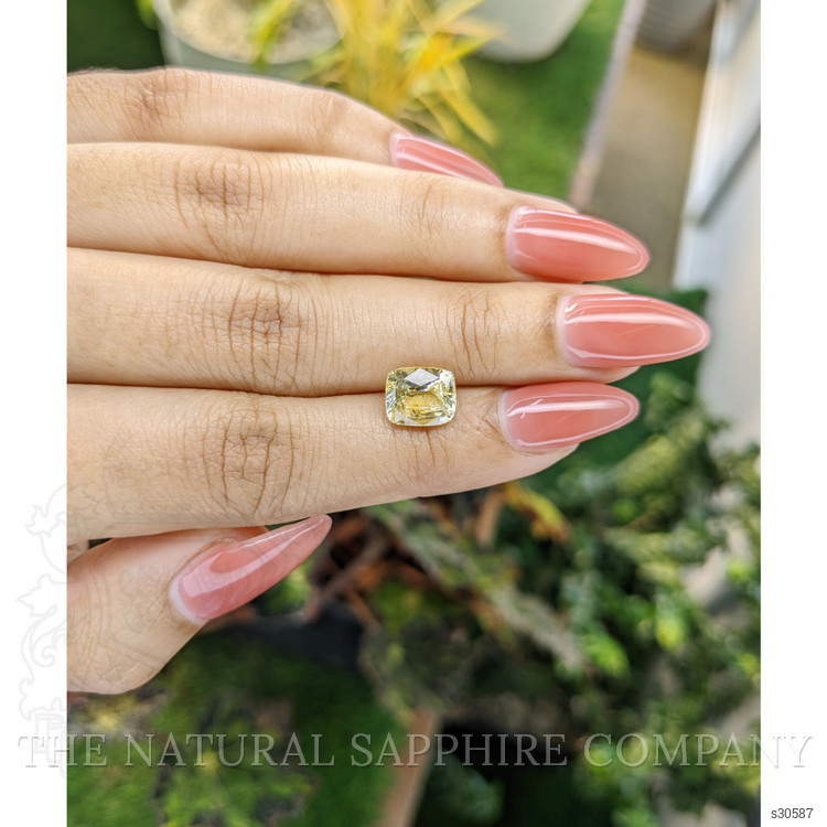 3.00 Ct. Yellow Sapphire from Ceylon (Sri Lanka)