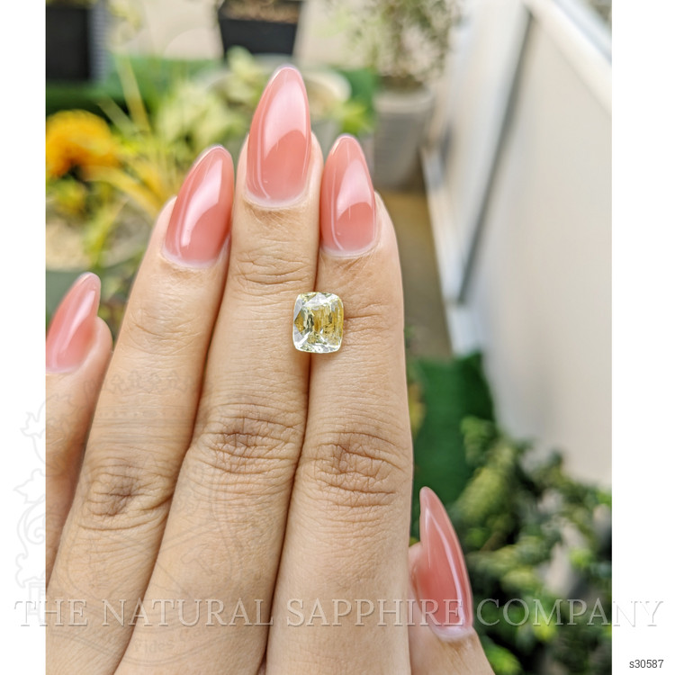 3.00 Ct. Yellow Sapphire from Ceylon (Sri Lanka)