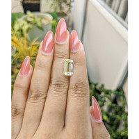 5.40 Ct. Yellow Sapphire from Ceylon (Sri Lanka) Life Style