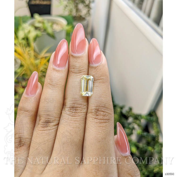 5.40 Ct. Yellow Sapphire from Ceylon (Sri Lanka)