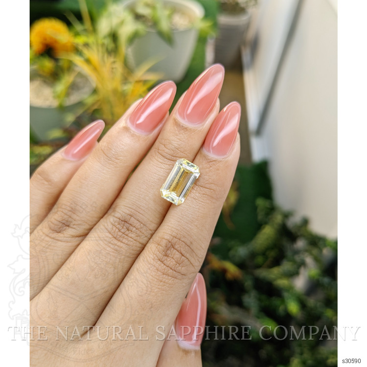 5.40 Ct. Yellow Sapphire from Ceylon (Sri Lanka)