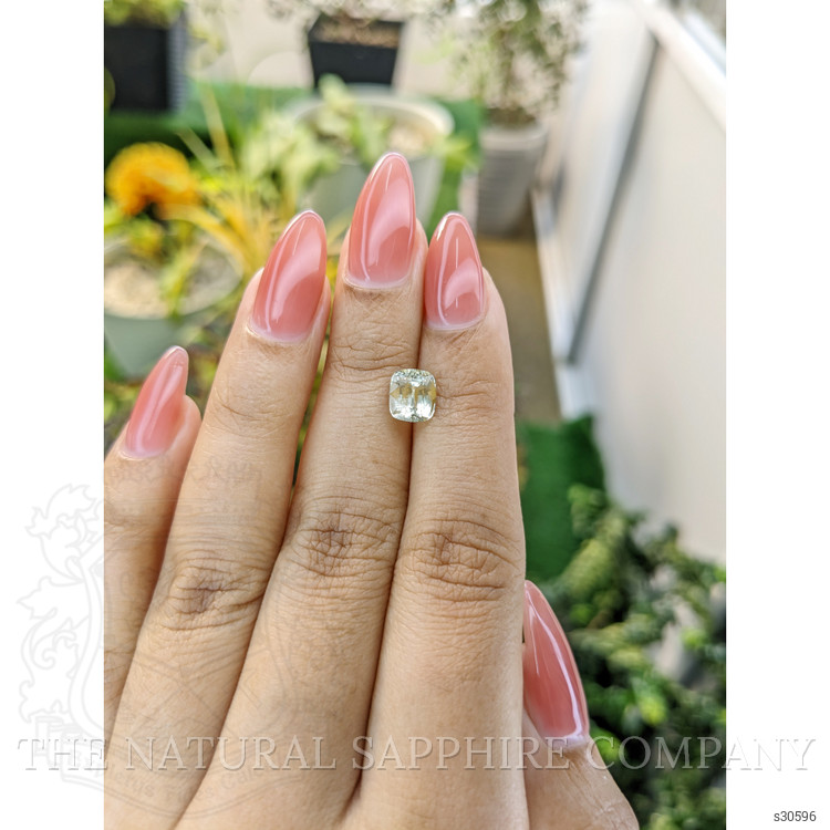 2.08 Ct. Yellow Sapphire from Ceylon (Sri Lanka)