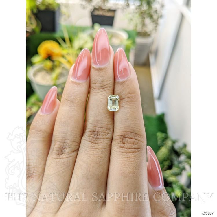 2.08 Ct. Yellow Sapphire from Ceylon (Sri Lanka)