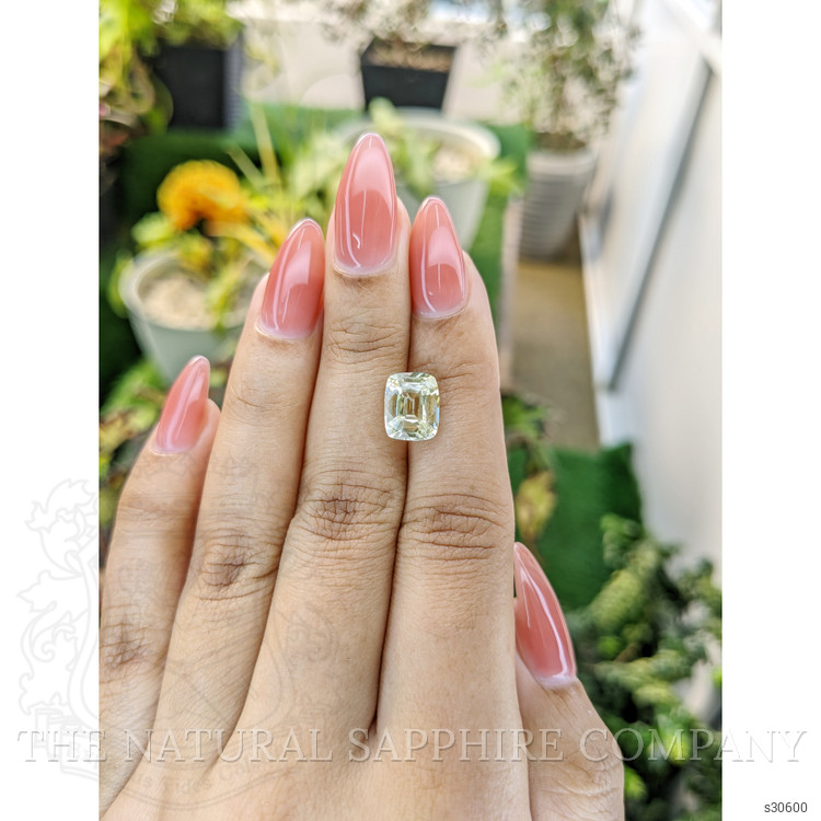 3.65 Ct. Yellow Sapphire from Ceylon (Sri Lanka)