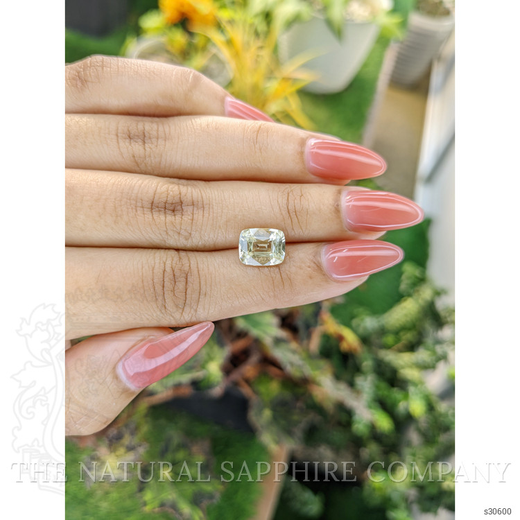 3.65 Ct. Yellow Sapphire from Ceylon (Sri Lanka)