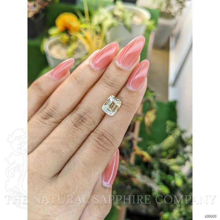 3.65 Ct. Yellow Sapphire from Ceylon (Sri Lanka)