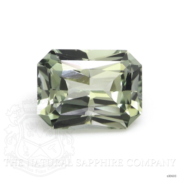 1.76 Ct. Green Sapphire from Ceylon (Sri Lanka)