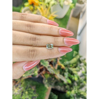 1.76 Ct. Green Sapphire from Ceylon (Sri Lanka) Life Style