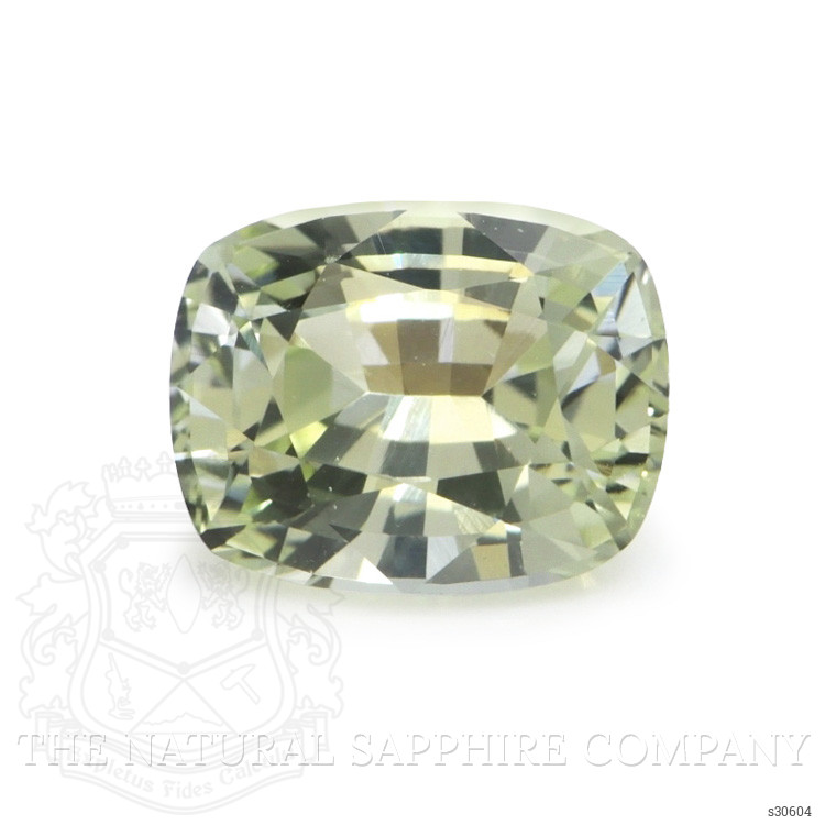 1.90 Ct. Yellowish Green Sapphire from Ceylon (Sri Lanka)