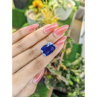 15.51 Ct. Blue Sapphire from Ceylon (Sri Lanka) Life Style