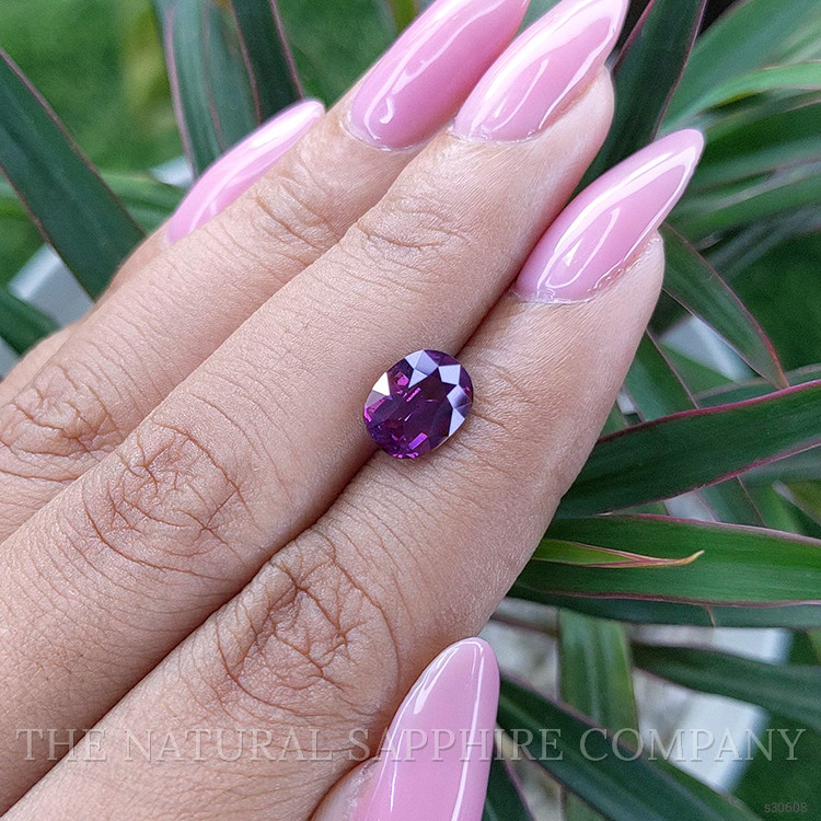 2.50 Ct. Purple Sapphire from Tanzania