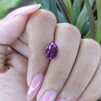 2.50 Ct. Purple Sapphire from Tanzania Life Style