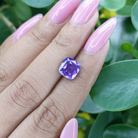 3.07 Ct. Bluish Purple Sapphire from Tanzania Life Style