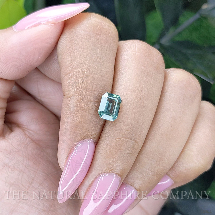 2.10 Ct. Bluish Green Sapphire from Tanzania