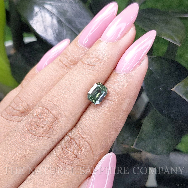 1.88 Ct. Green Sapphire from Tanzania