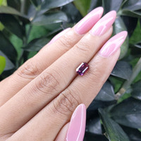 1.71 Ct. Purplish Pink Sapphire from Tanzania Life Style
