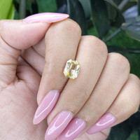 2.44 Ct. Yellow Sapphire from Tanzania Life Style