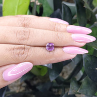 1.33 Ct. Purple Sapphire from Tanzania Life Style