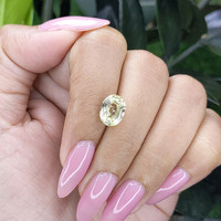 3.33 Ct. Yellow Sapphire from Tanzania Life Style