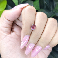 1.47 Ct. Purplish Pink Sapphire from Tanzania Life Style