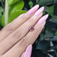 1.47 Ct. Purplish Pink Sapphire from Tanzania Life Style