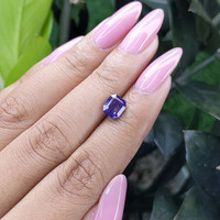1.65 Ct. Purple Sapphire from Tanzania Life Style