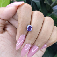 1.65 Ct. Purple Sapphire from Tanzania Life Style