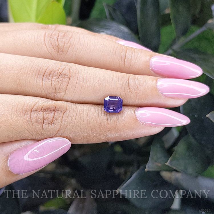 1.65 Ct. Purple Sapphire from Tanzania