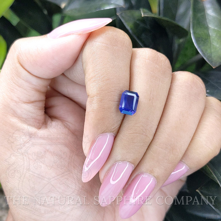 2.33 Ct. Purplish Blue Sapphire from Tanzania