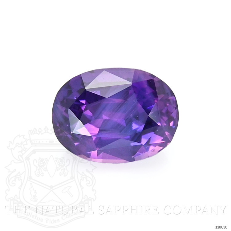 1.21 Ct. Bluish Purple Sapphire from Tanzania