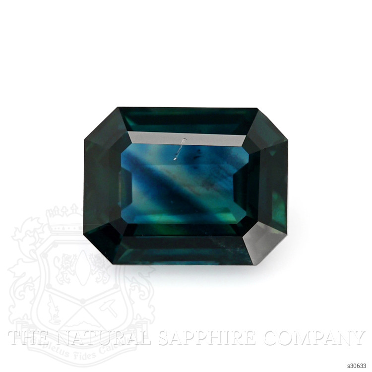 2.58 Ct. Bluish Green Sapphire from Tanzania