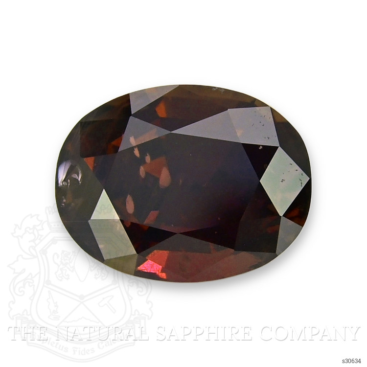4.09 Ct. Pinkish Brown Sapphire from Tanzania