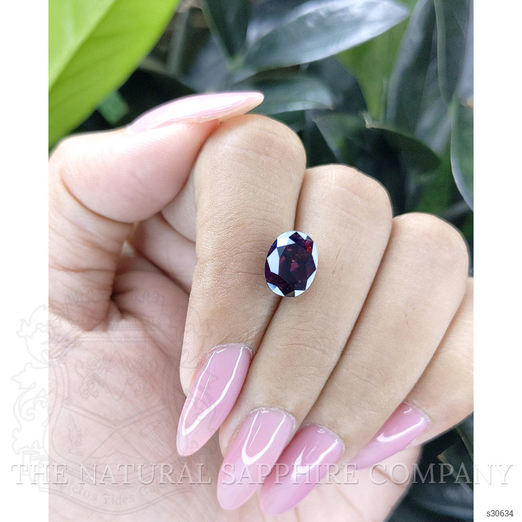 4.09 Ct. Pinkish Brown Sapphire from Tanzania