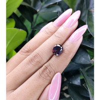 4.09 Ct. Pinkish Brown Sapphire from Tanzania Life Style