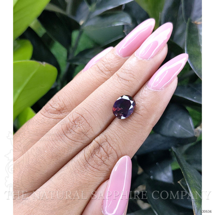 4.09 Ct. Pinkish Brown Sapphire from Tanzania