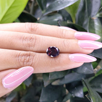 4.09 Ct. Pinkish Brown Sapphire from Tanzania Life Style