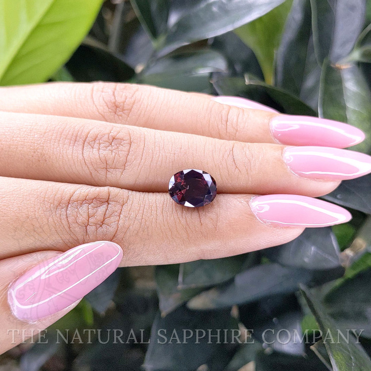 4.09 Ct. Pinkish Brown Sapphire from Tanzania